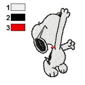 Snoopy 27 Embroidery Design